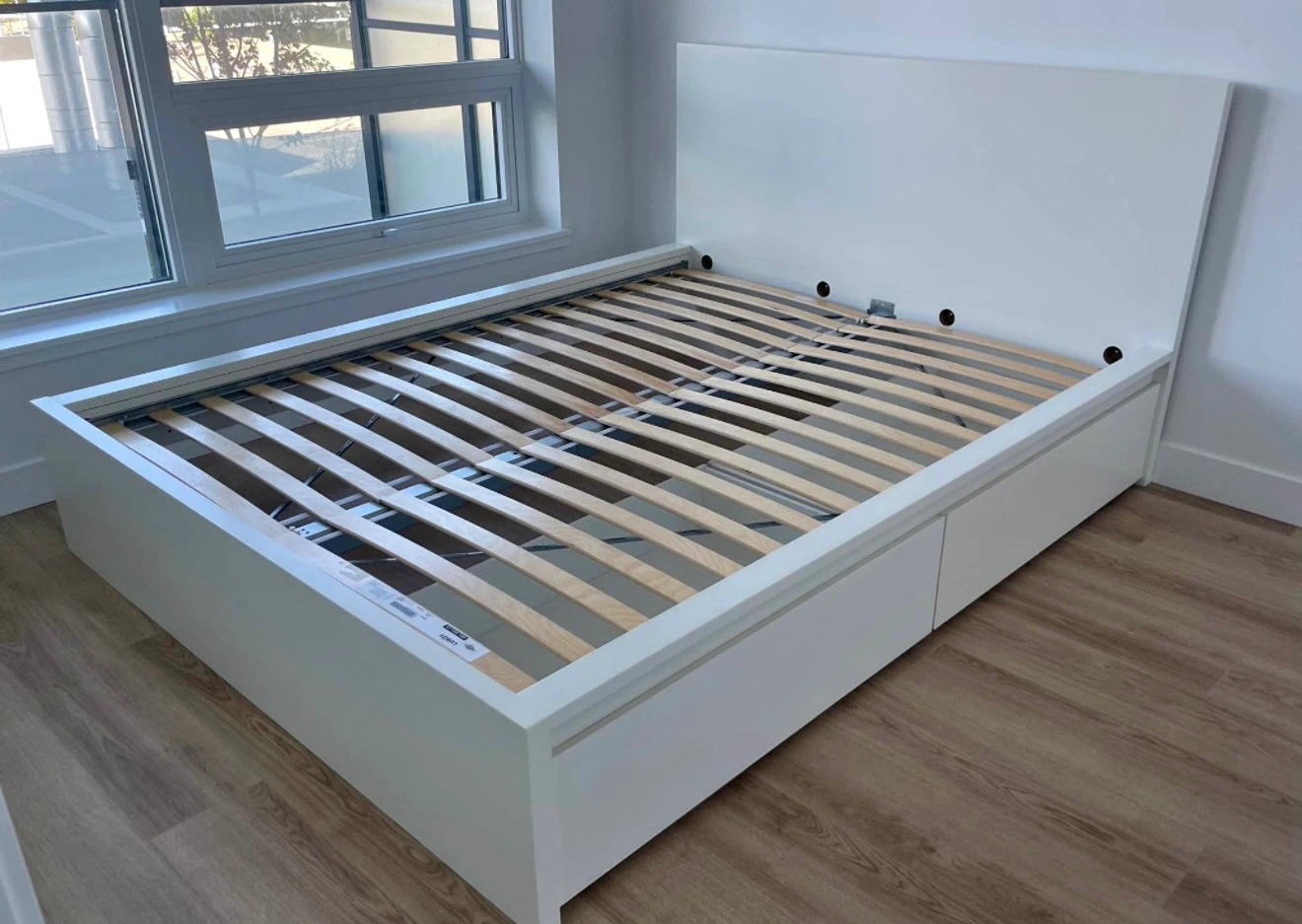 Queen bed frame with Storage - photo 2
