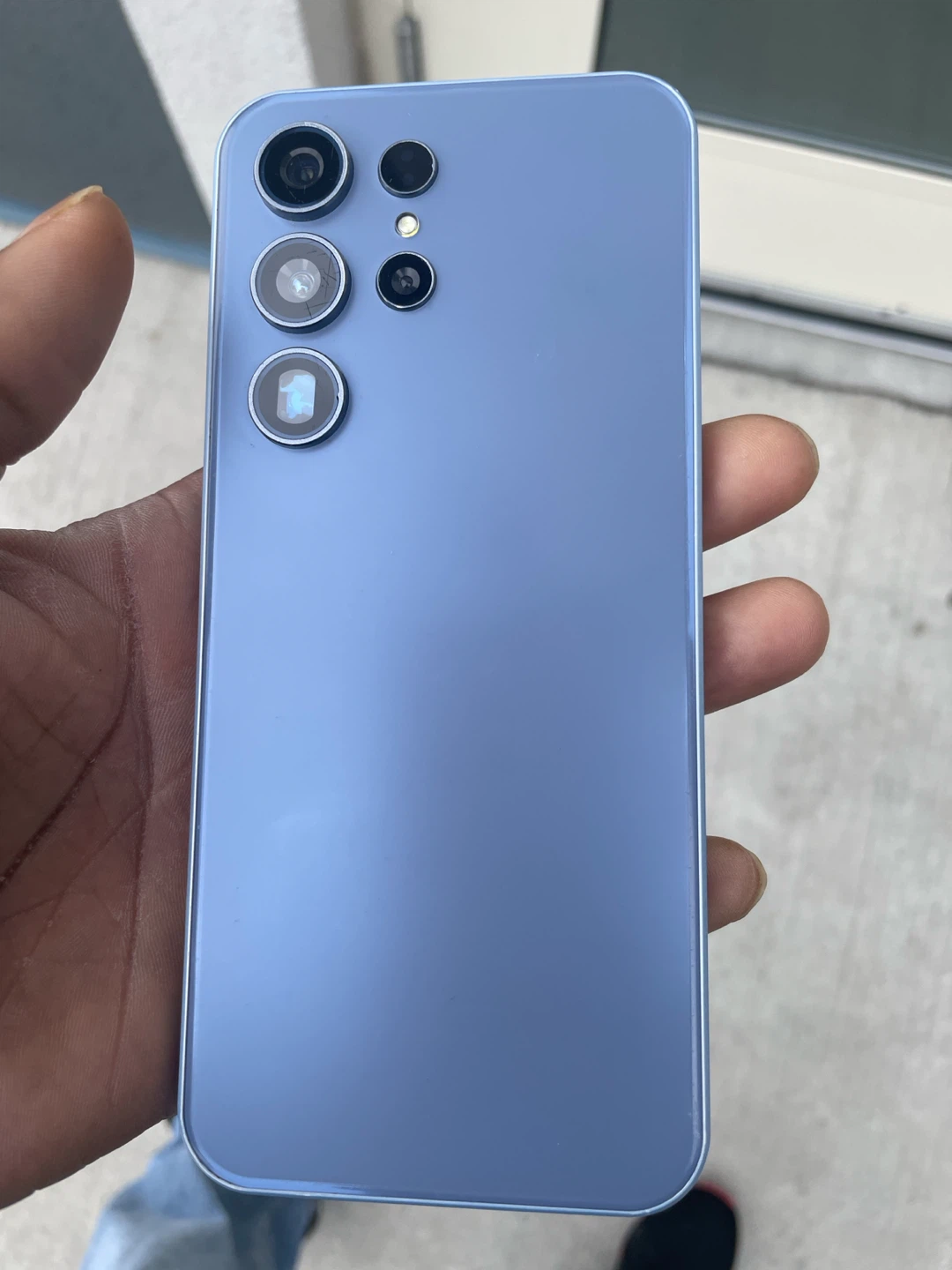 Android smartphone Blue
