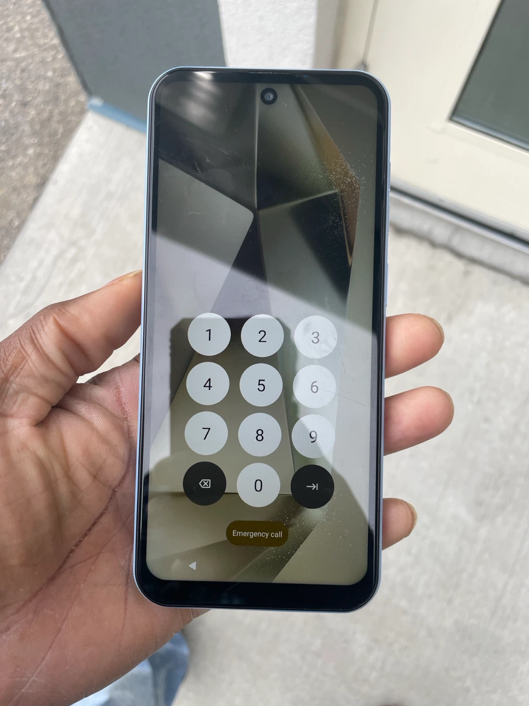 Android smartphone Blue - photo 2