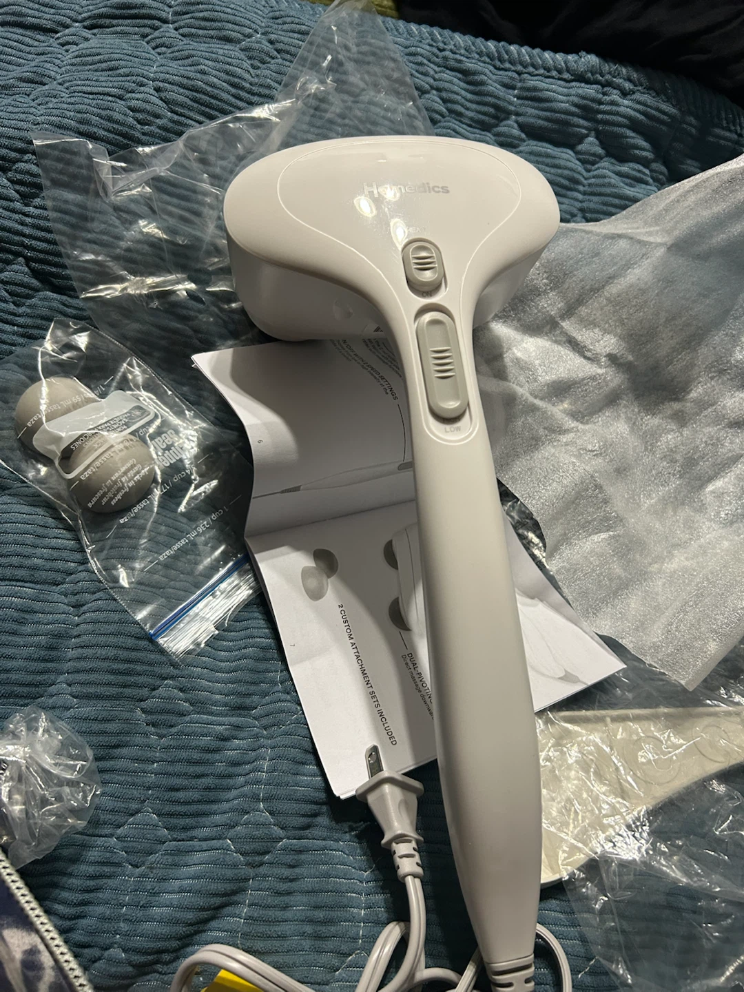 Brand New Homedics Duo Percussion Body Massager HHP-285HJ