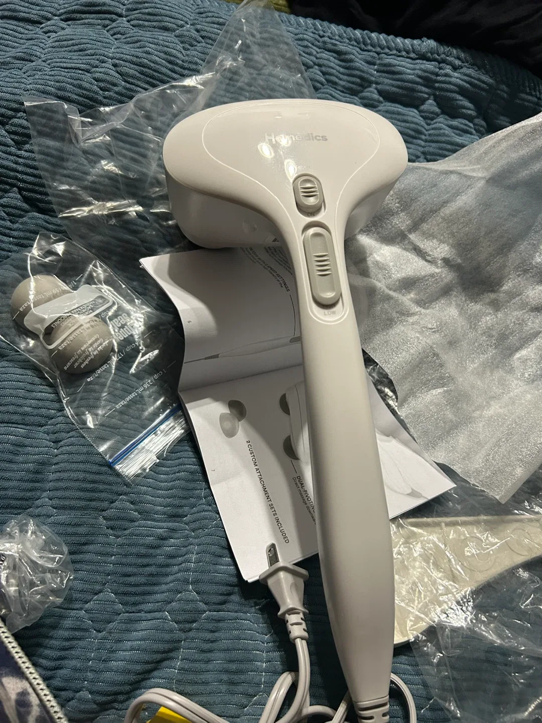 Brand New Homedics Duo Percussion Body Massager HHP-285HJ