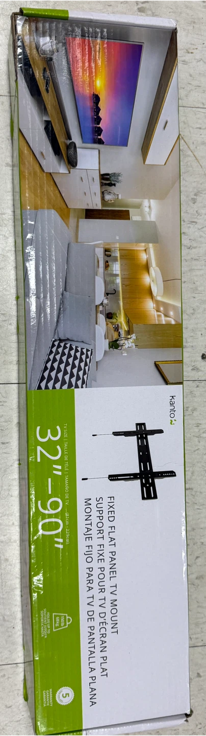 Kanto PF300 Fixed TV Wall Mount for 32”–90” TVs - photo 2