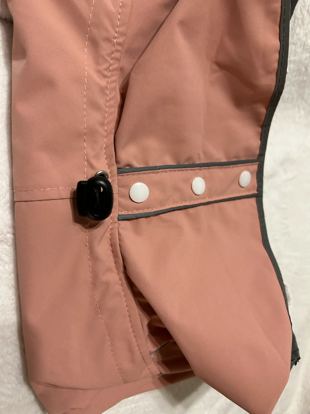 New-Pink Dog Raincoat Size Medium - photo 4