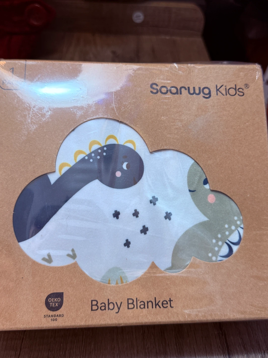 Soarwg Kids Dinosaur Print Baby Blanket - photo 3
