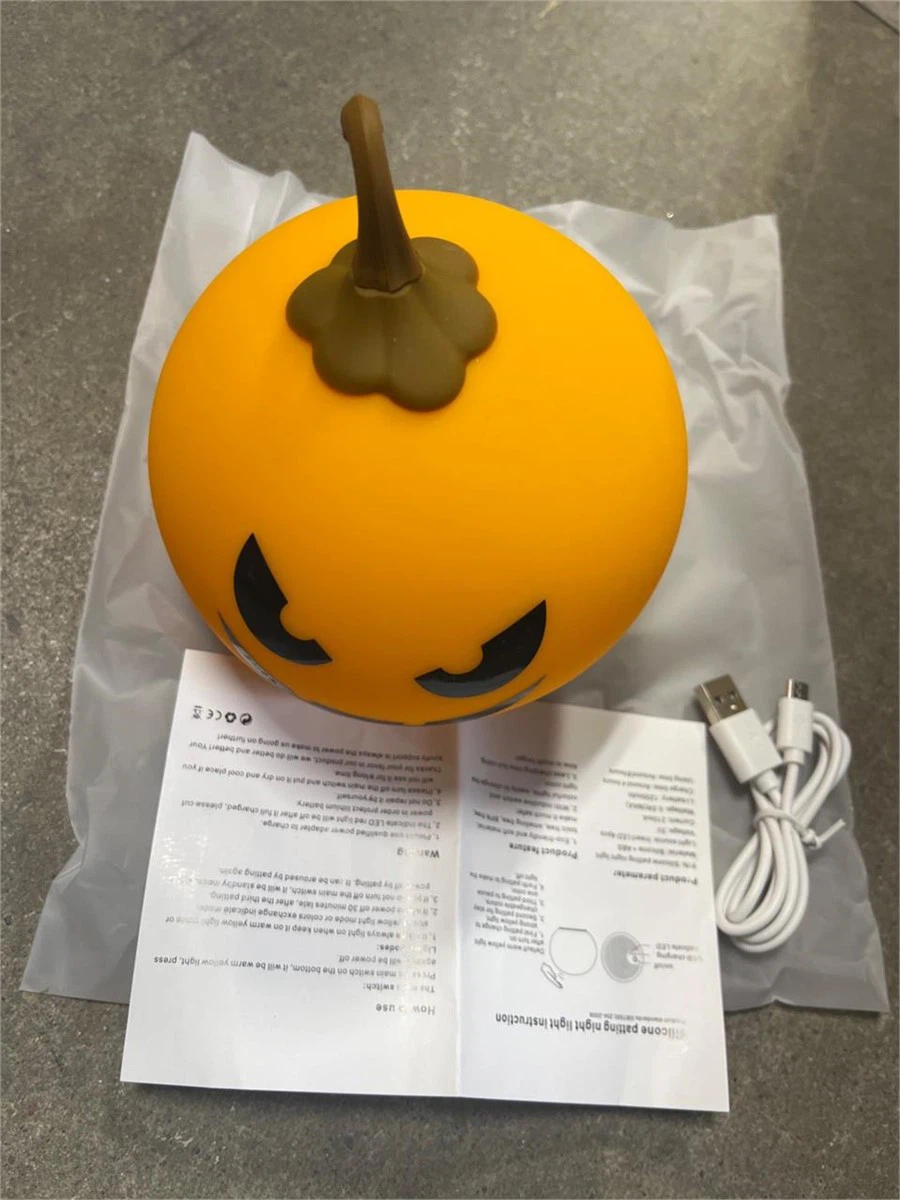 Pumpkin LED Patting Night Light - photo 3