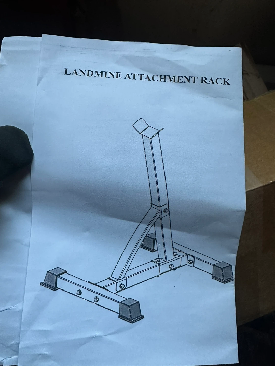Landmine Attachment Rack for Barbell - photo 5
