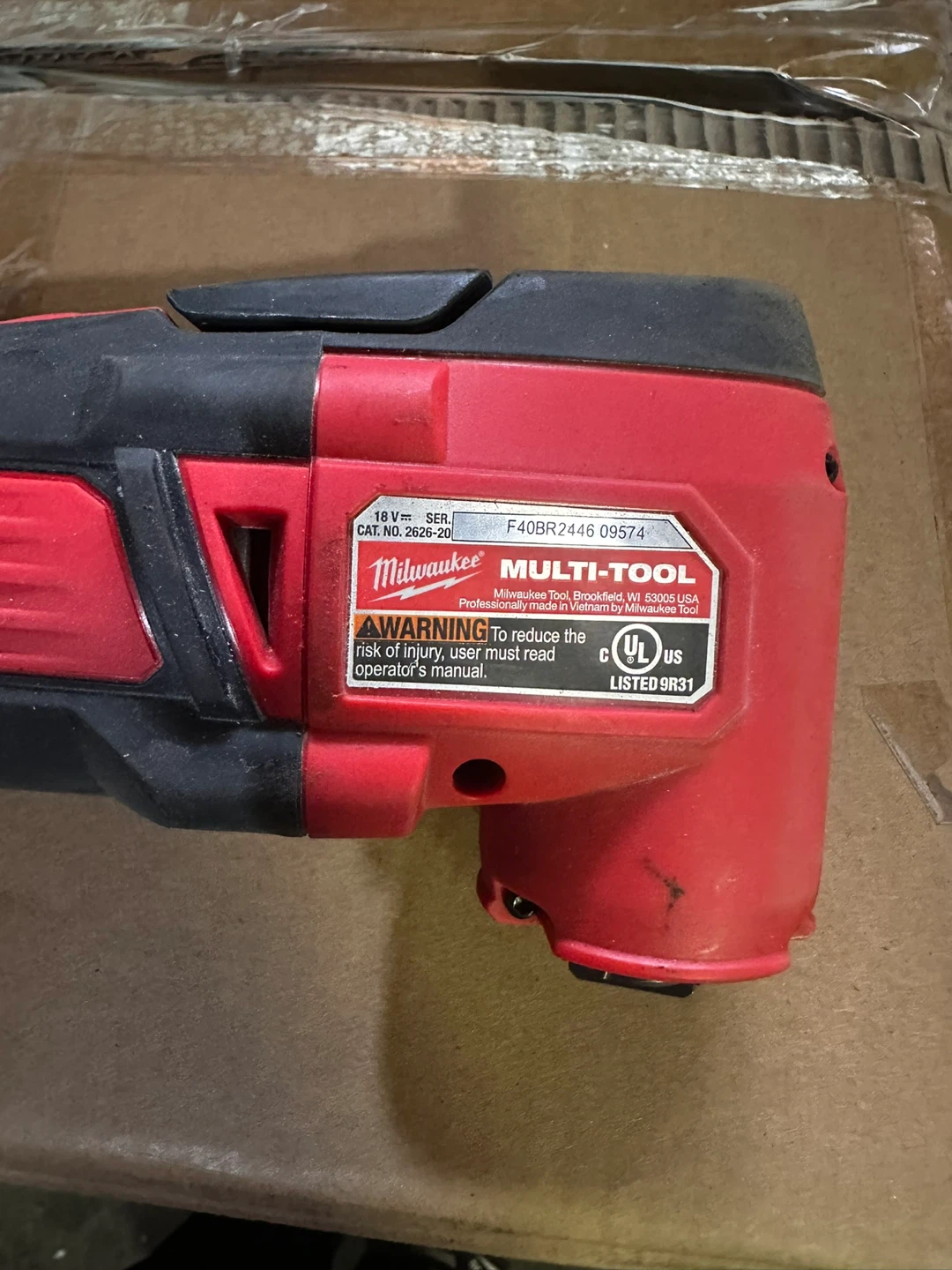 Milwaukee M18 Oscillating Multi-Tool 2626-20