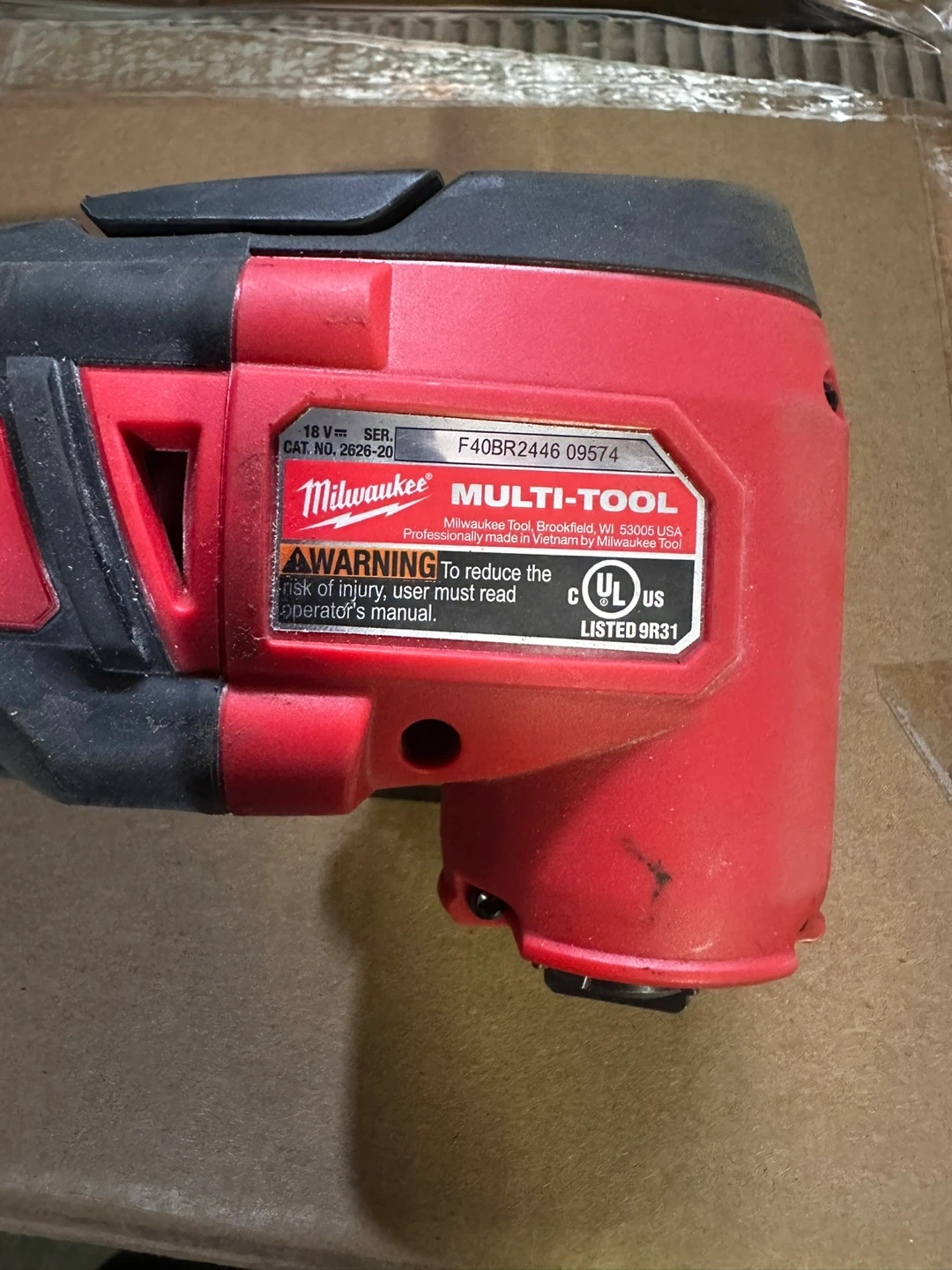 Milwaukee M18 Oscillating Multi-Tool 2626-20 - photo 4