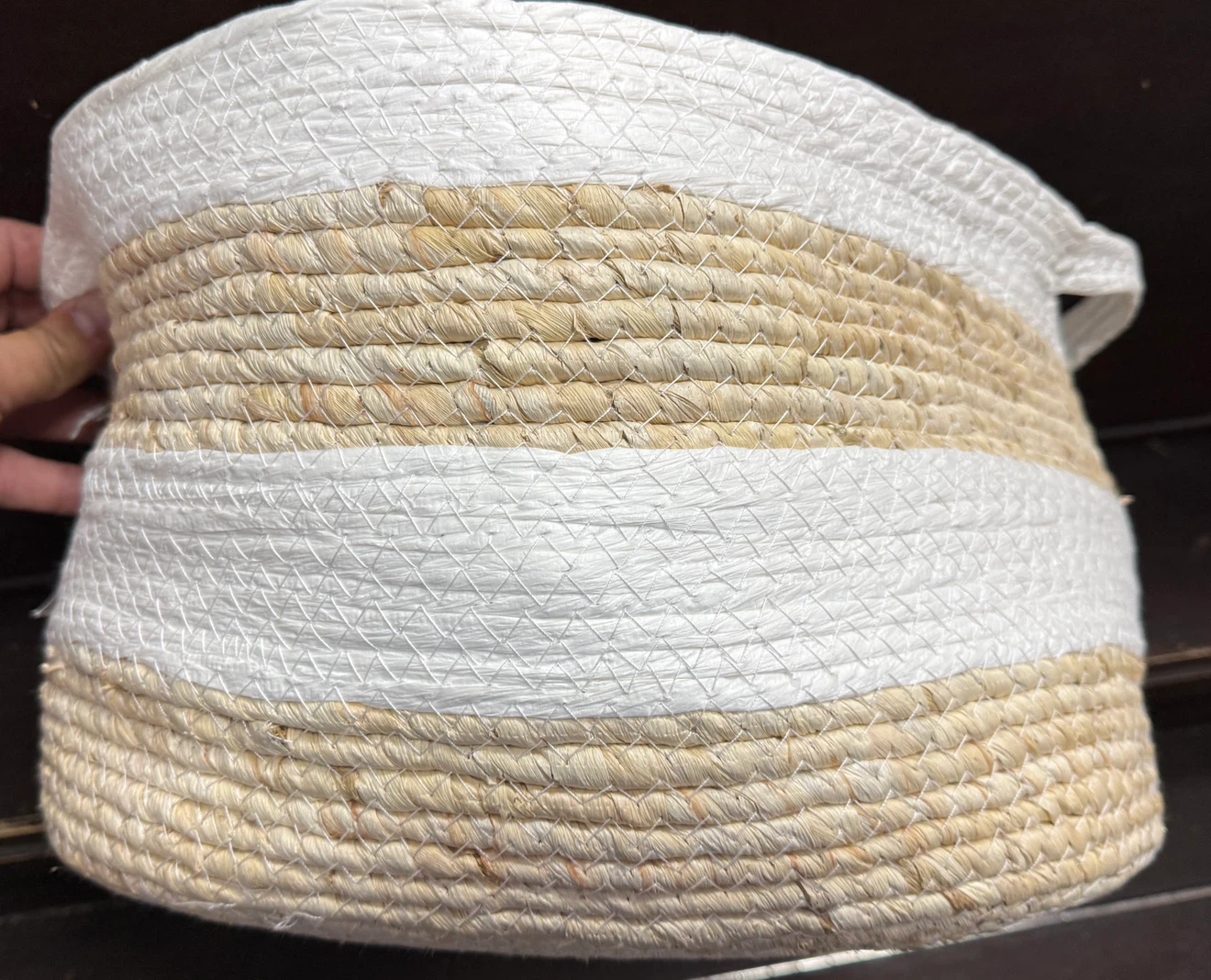 HomeSense Woven Storage Basket new - photo 4