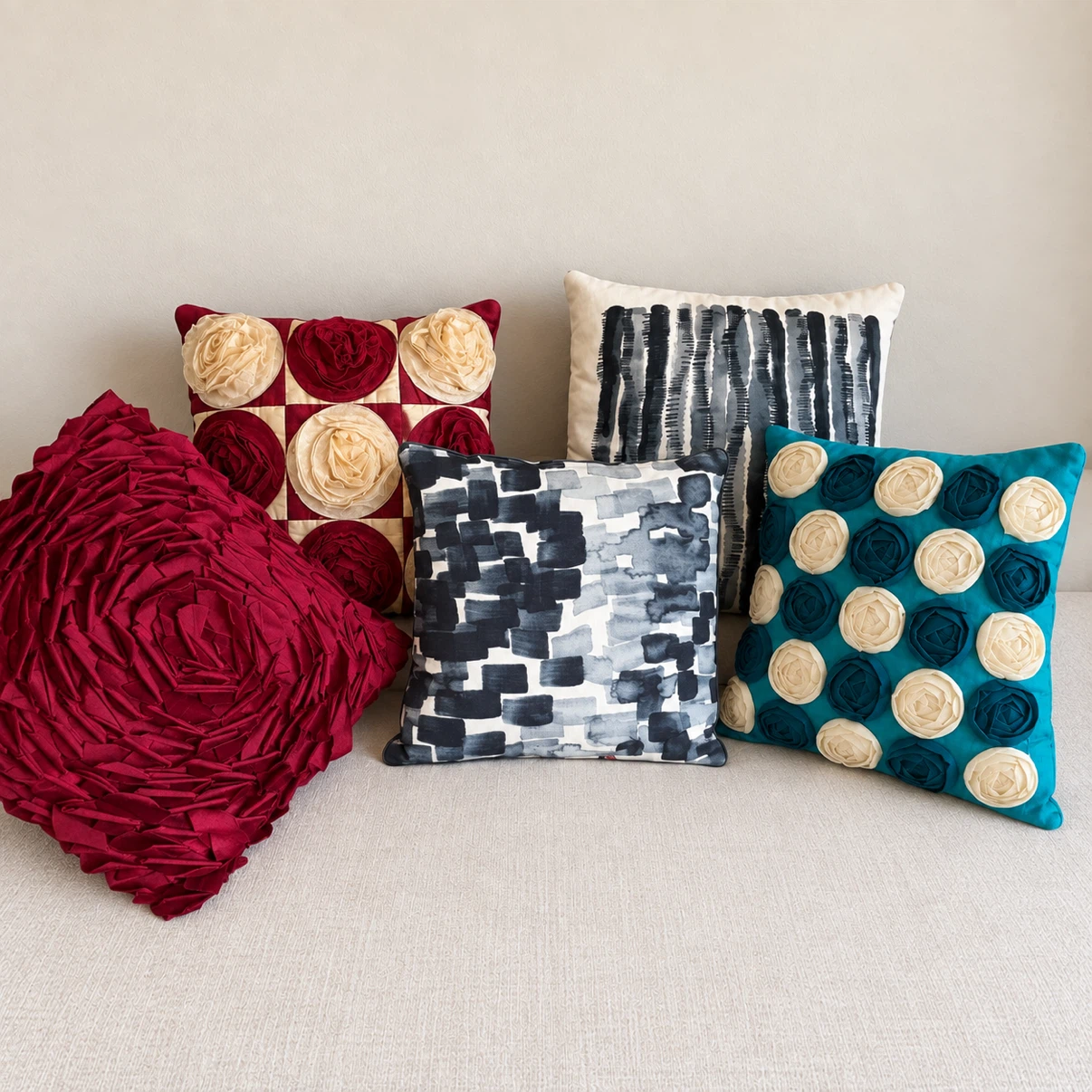 Throw pillows 5$ each