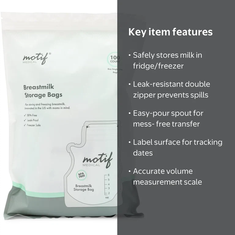 Motif Medical Breastmilk Storage Bags 100 Count - photo 2