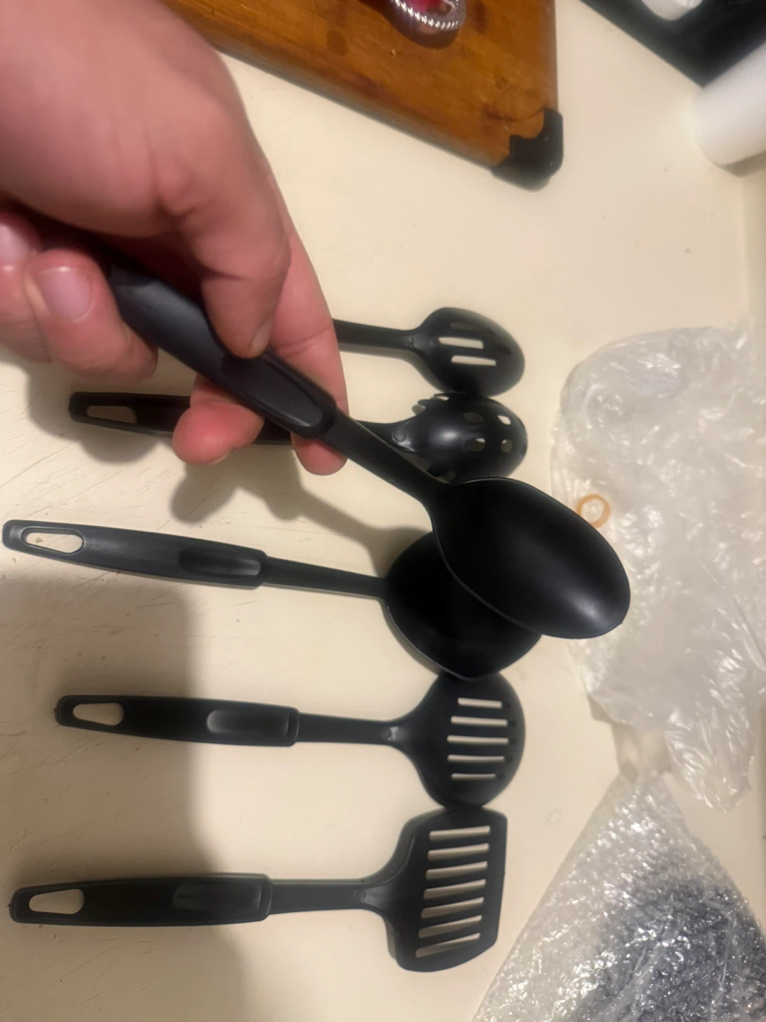 6-Piece Black Kitchen Utensil Set - photo 3