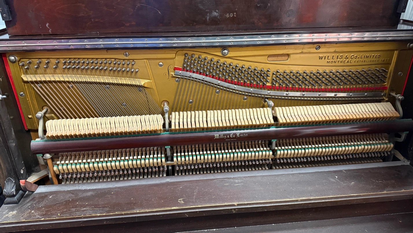 Vintage Willis & Co. Upright Piano