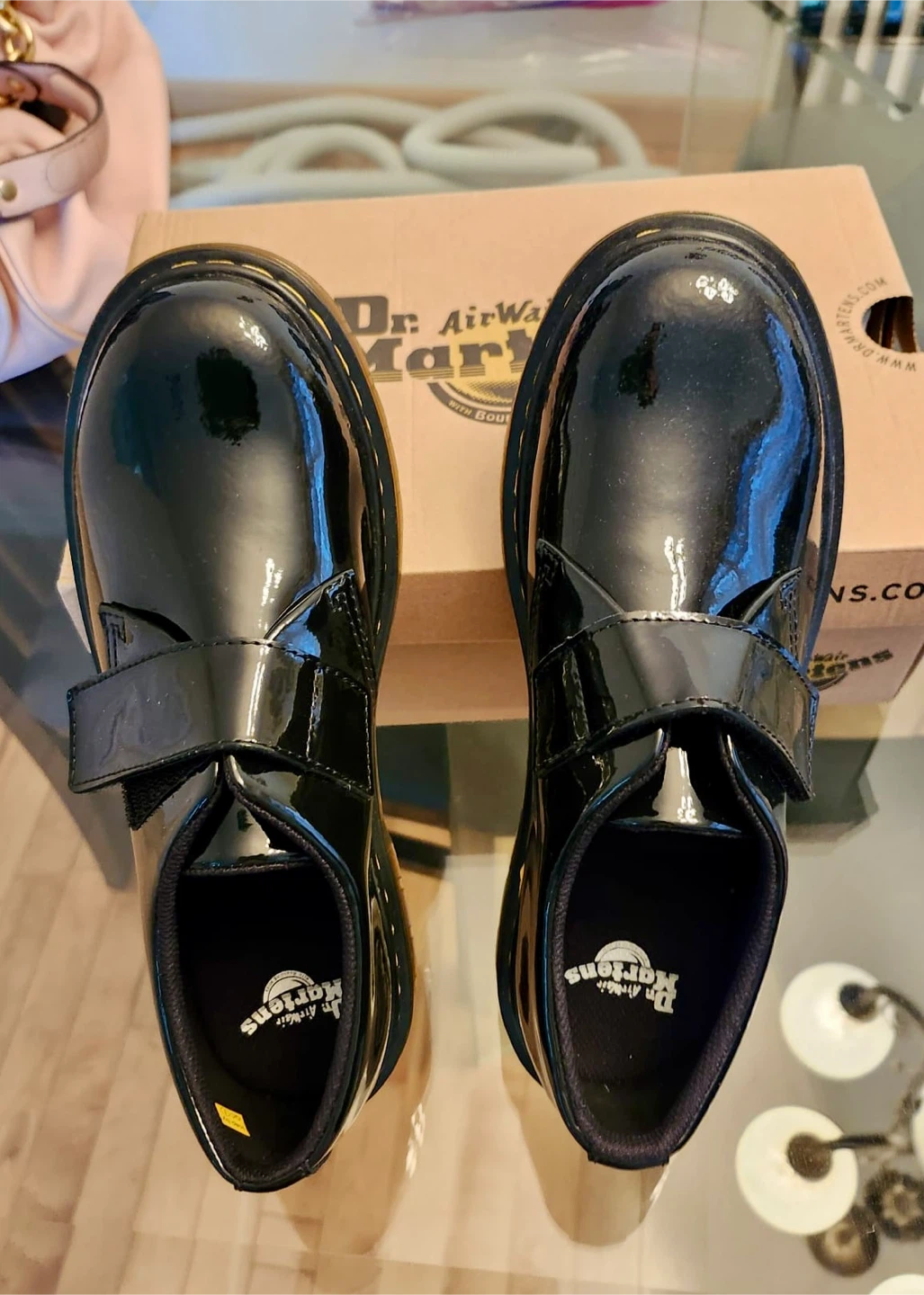 Dr. Martens Lamper Shoes Black Size US 6