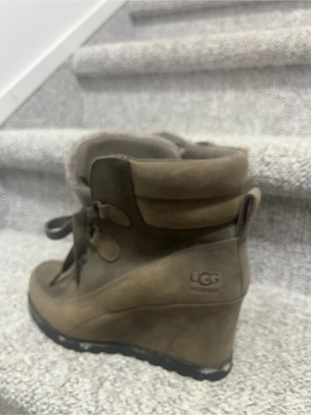 UGG Waterproof Wedge Boots