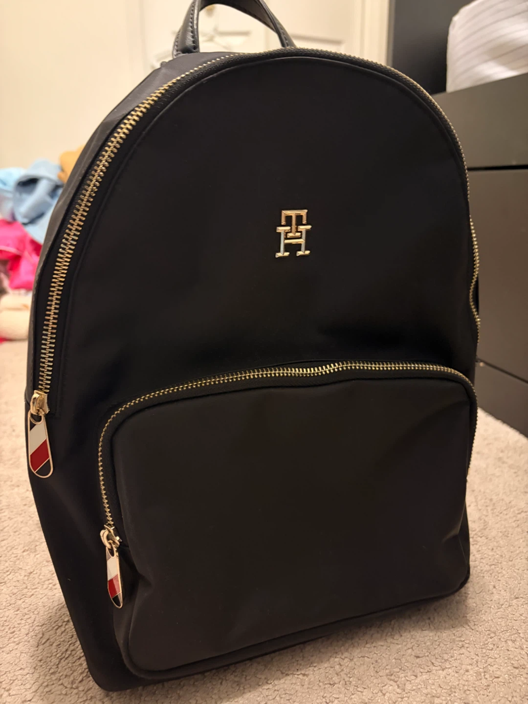 Tommy Hilfiger Poppy Black Backpack
