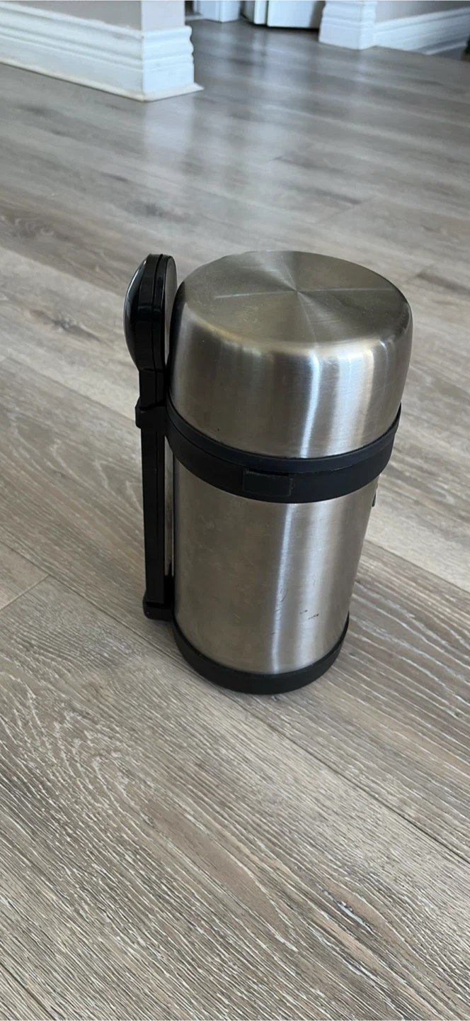 Stainless Steel Food Thermos with Containers - photo 2