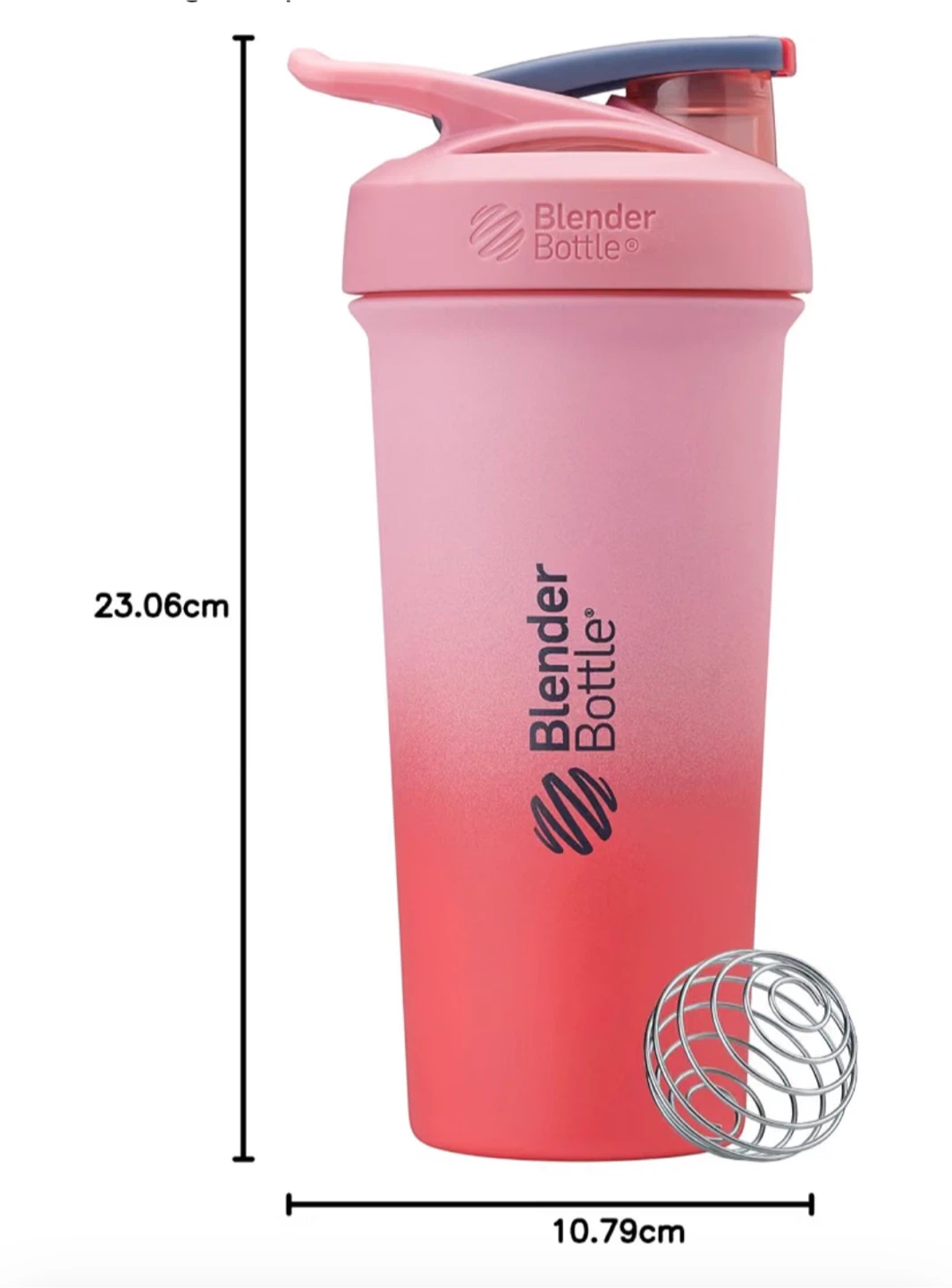 BlenderBottle 25 oz Insulated Slim Shaker - photo 2