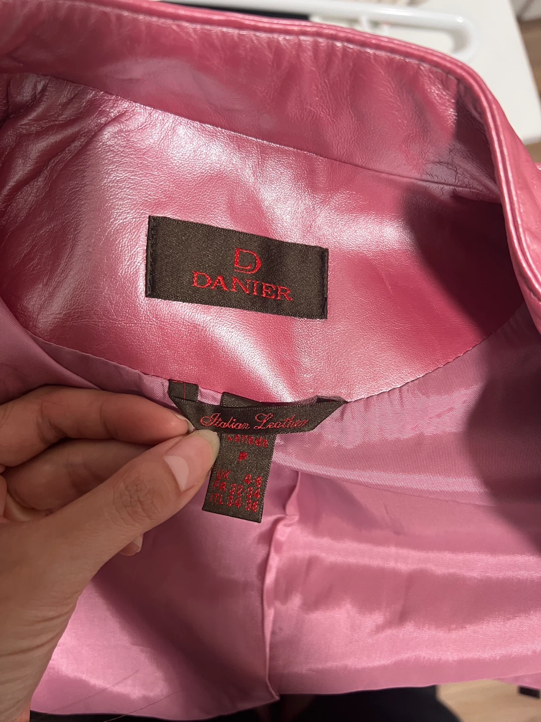Vintage Danier Pink Leather Jacket - photo 5