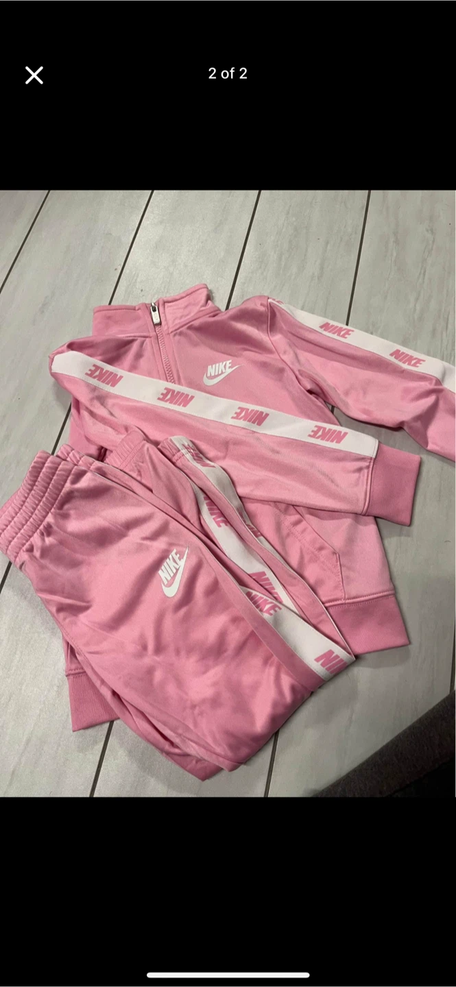 Nike Pink Tracksuit Set 5/6 years