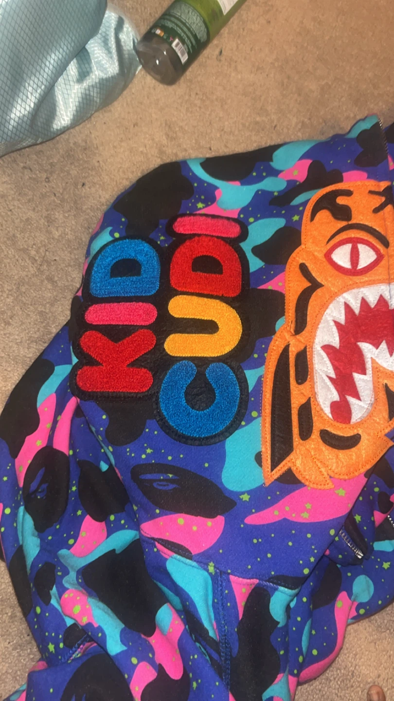 BAPE x Kid Cudi Tiger Shark Hoodie - photo 2