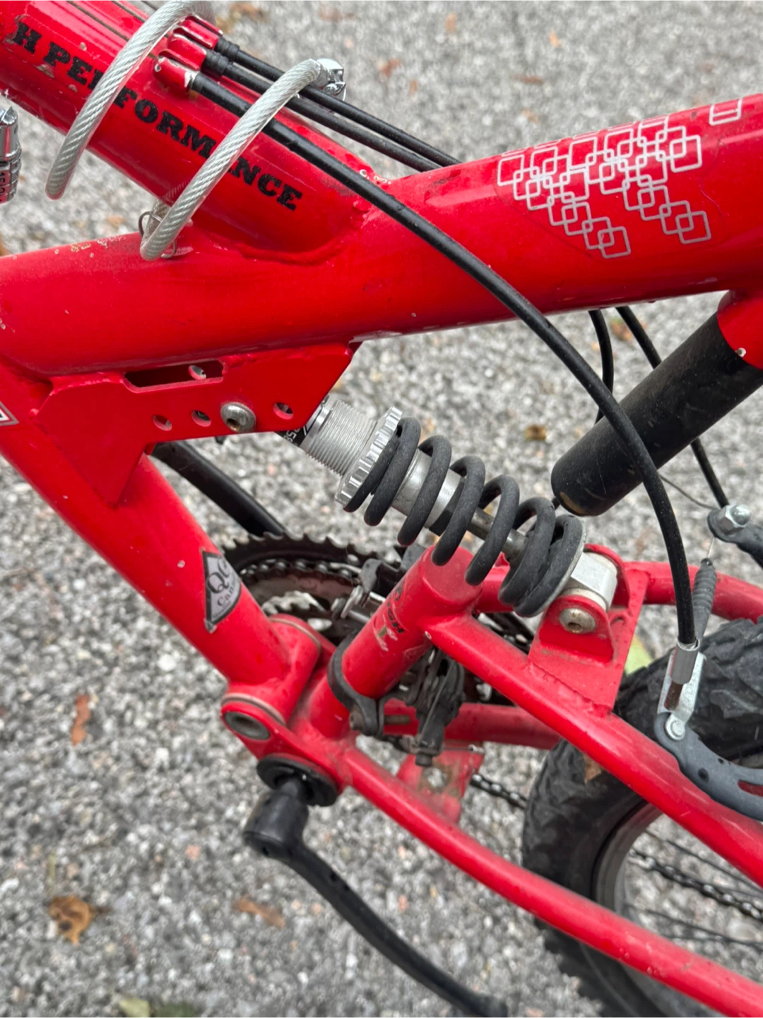 Raleigh Legend Red Dual Suspension Mountain Bike - photo 2