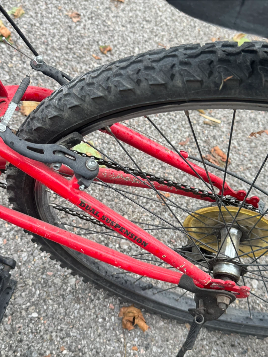 Raleigh Legend Red Dual Suspension Mountain Bike - photo 3