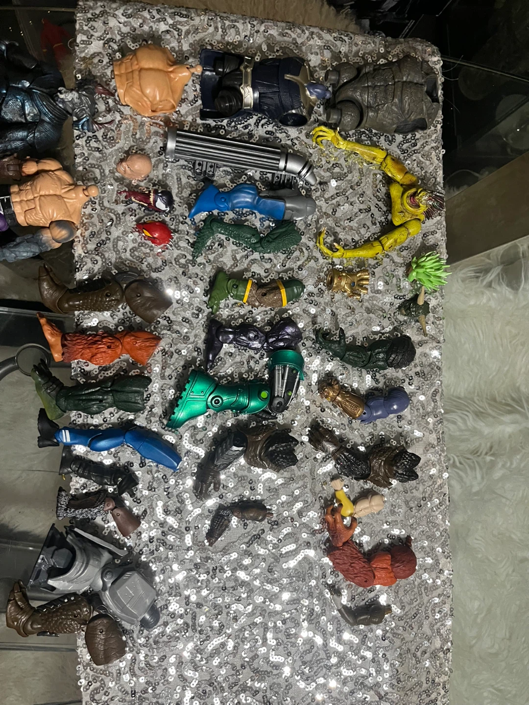 Assorted Action Figure baf parts collection - photo 2