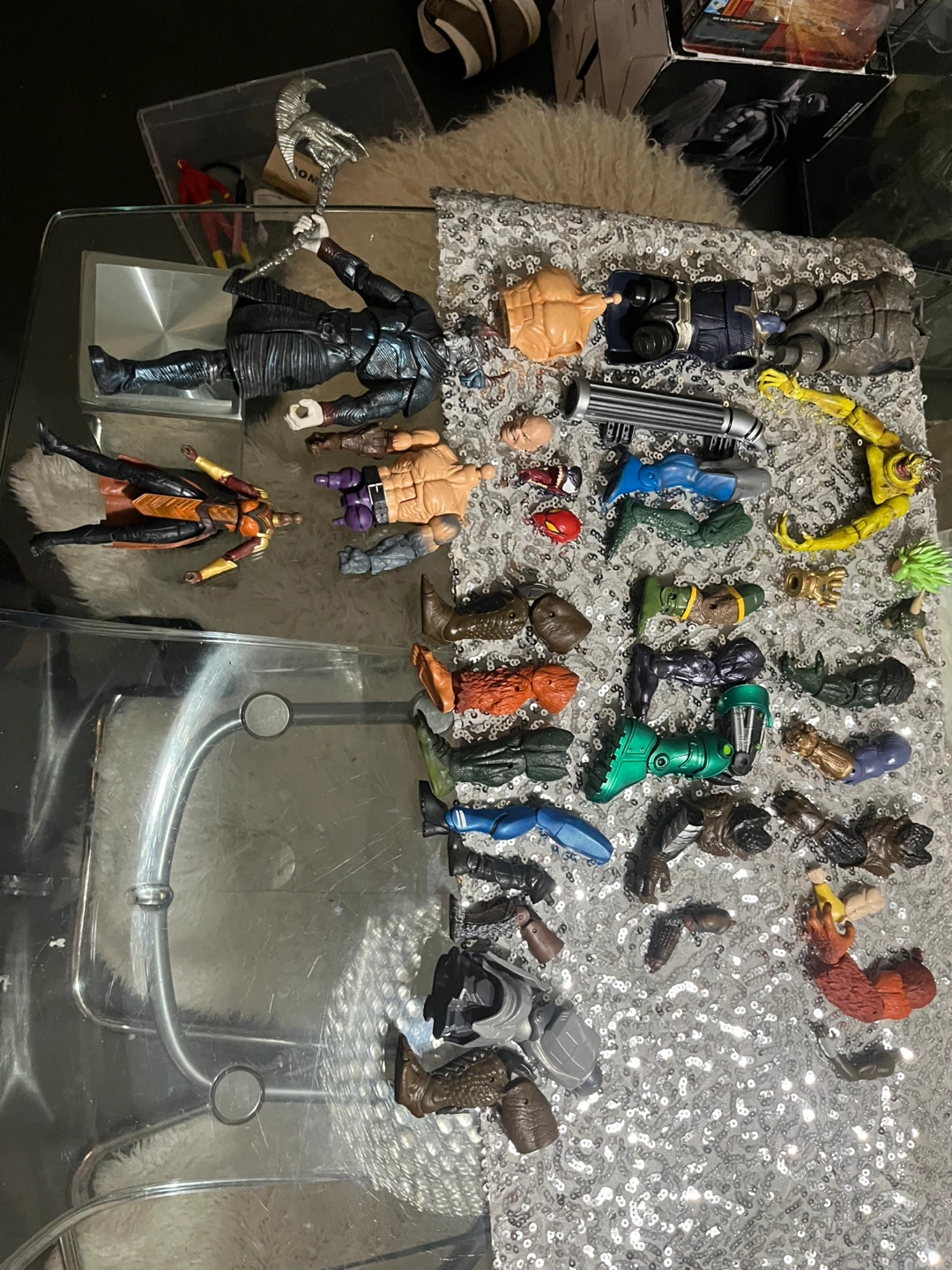 Assorted Action Figure baf parts collection - photo 3