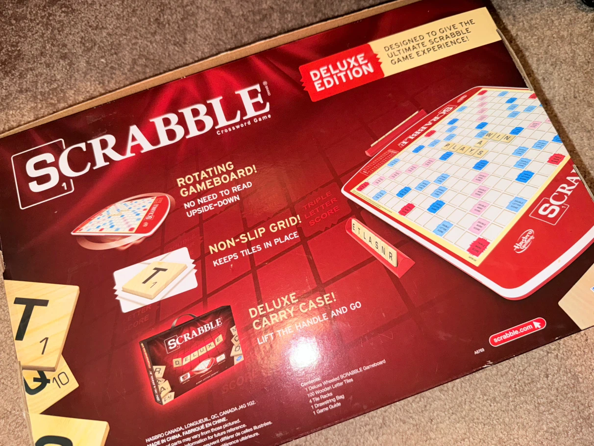 Scrabble Deluxe Edition - photo 3
