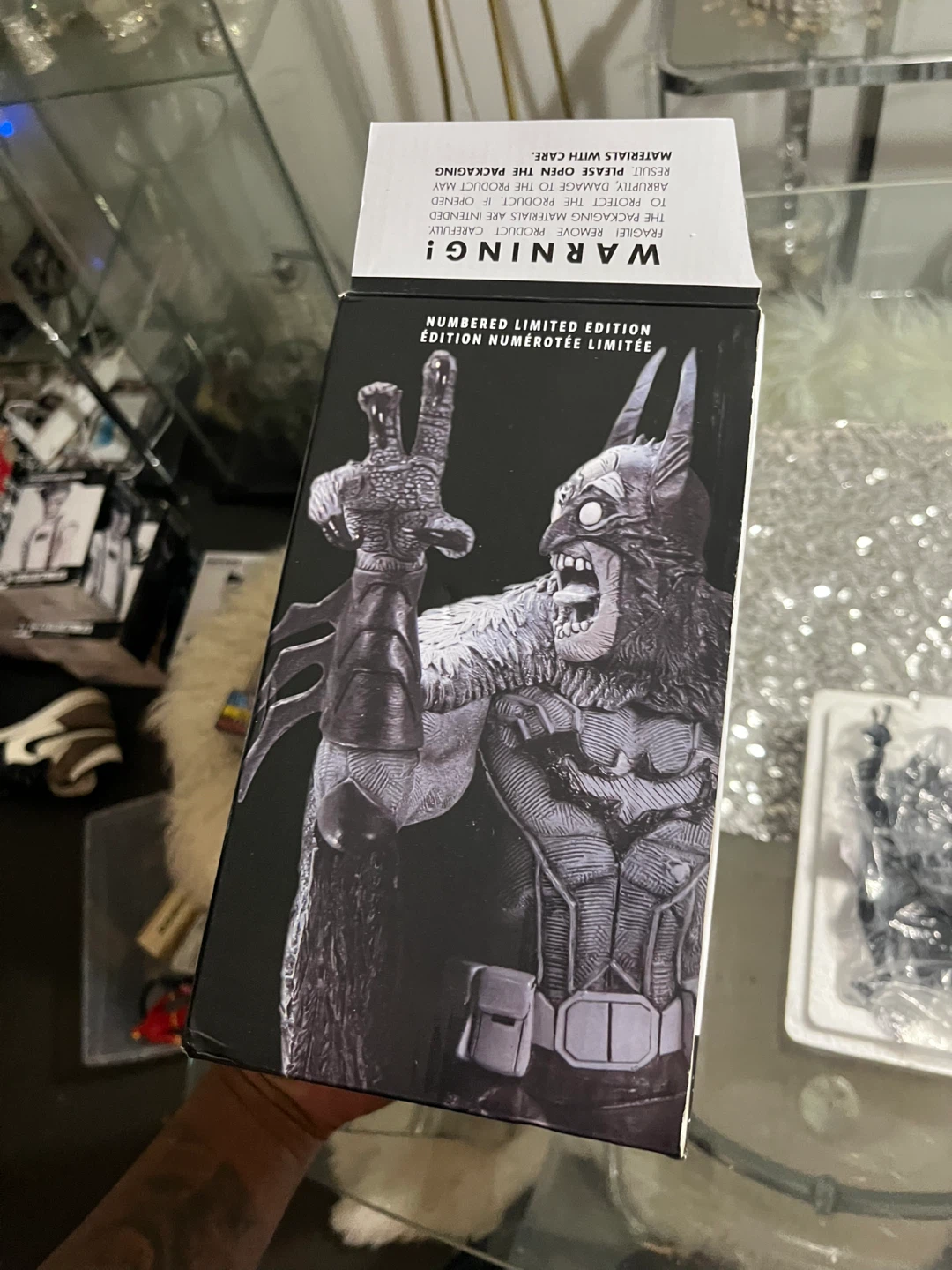 DC Direct Batman Black & White Batmonster Statue - photo 5