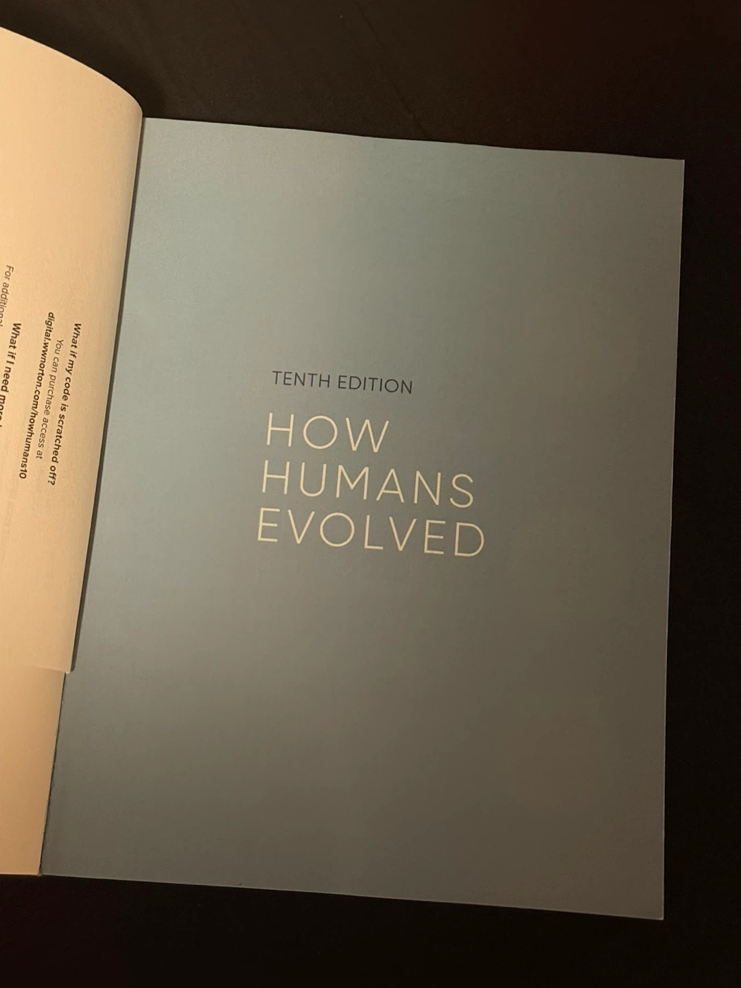 How Humans Evolved 10th Edition - photo 2