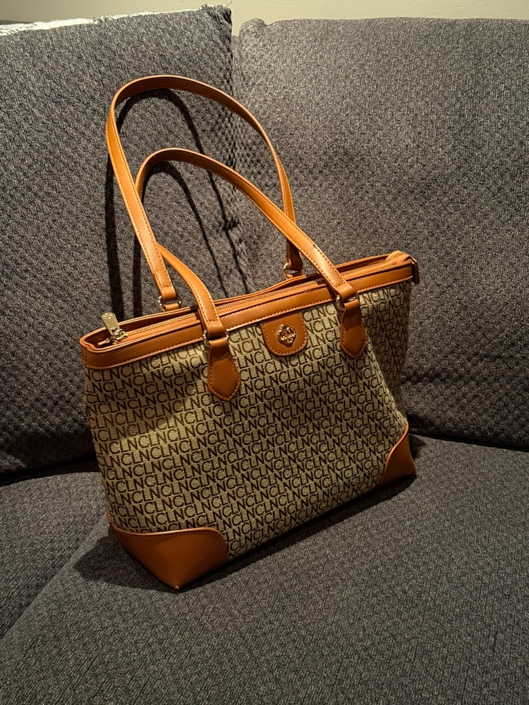 CLN Monogram Tote Bag