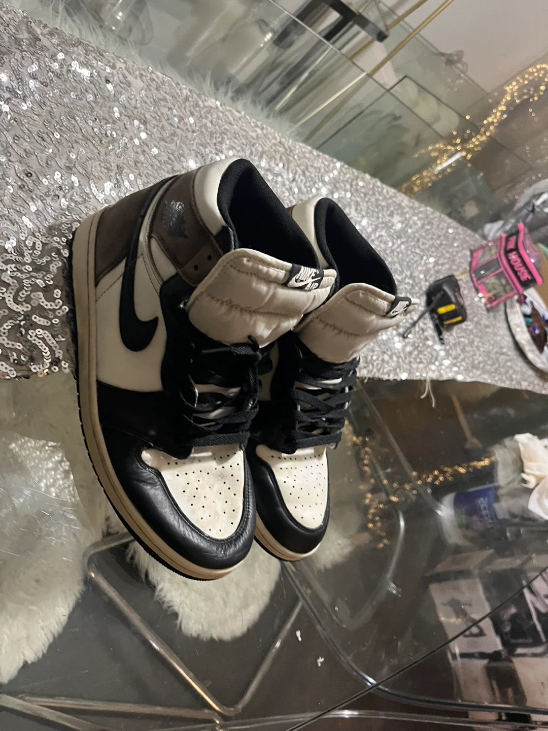 Nike Air Jordan 1 High Mocha size 13 used - photo 2