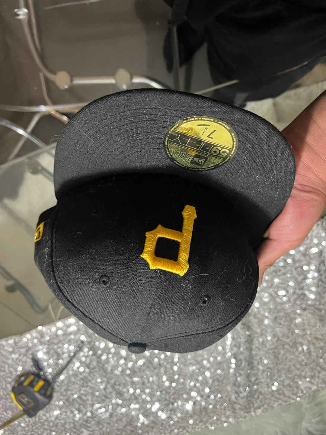 New Era Pittsburgh Pirates 59FIFTY fitted hat size 7 1/4