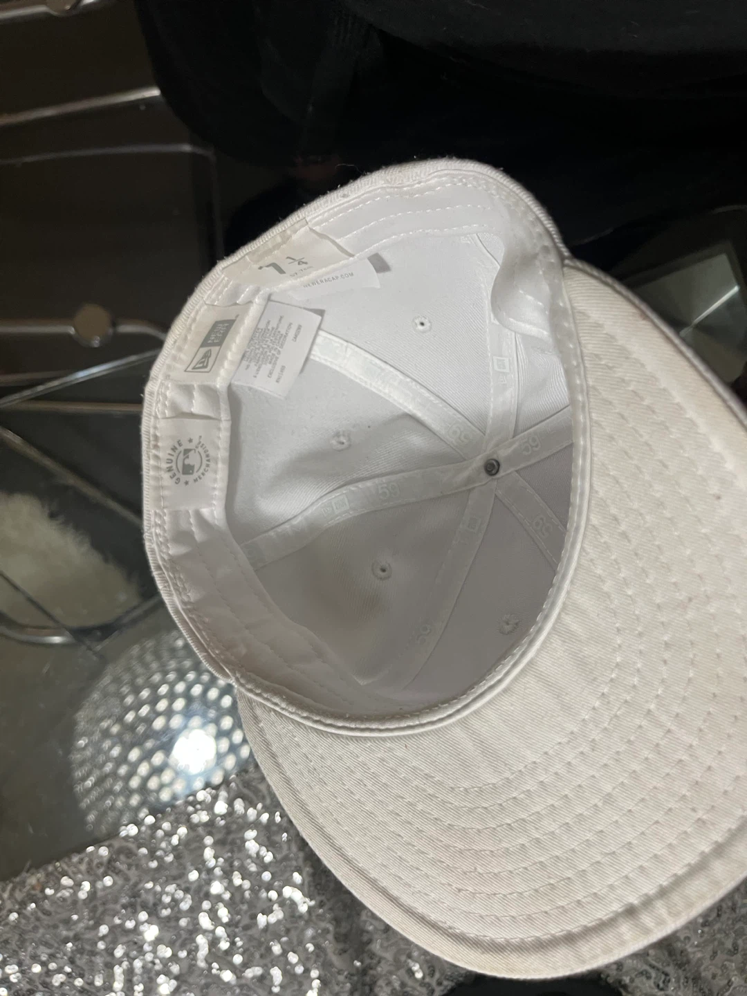 New Era Toronto Blue Jays Fitted Cap White size 7 1/4 - photo 4