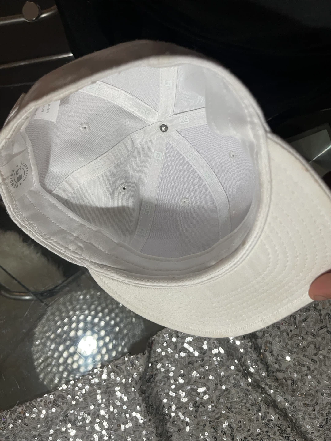 New Era Toronto Blue Jays Fitted Cap White size 7 1/4 - photo 5