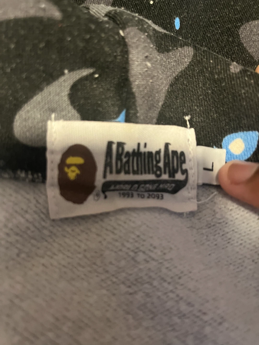 A Bathing Ape Camo Hoodie