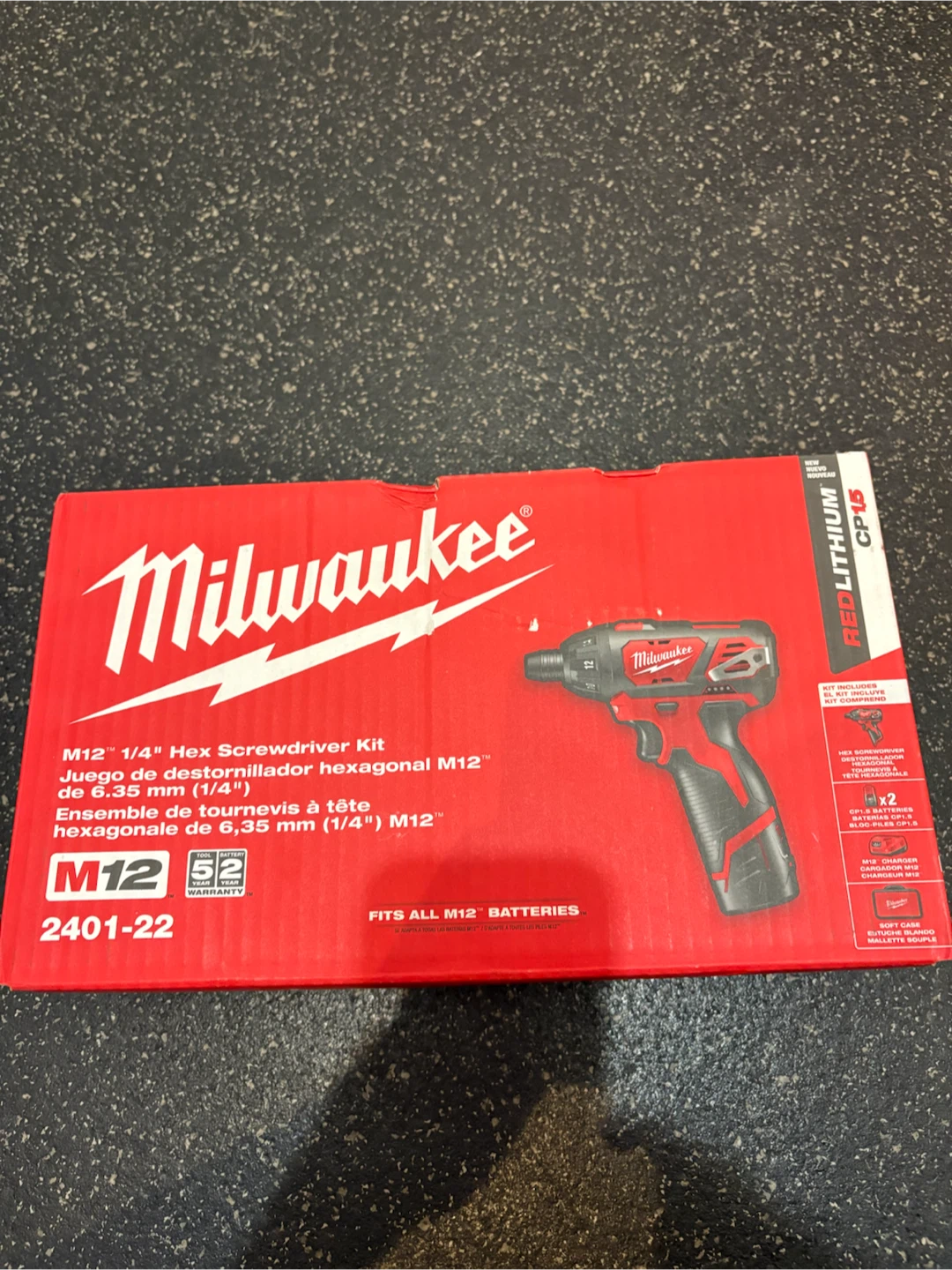 Milwaukee M12 1/4" Hex Screwdriver Kit - photo 2