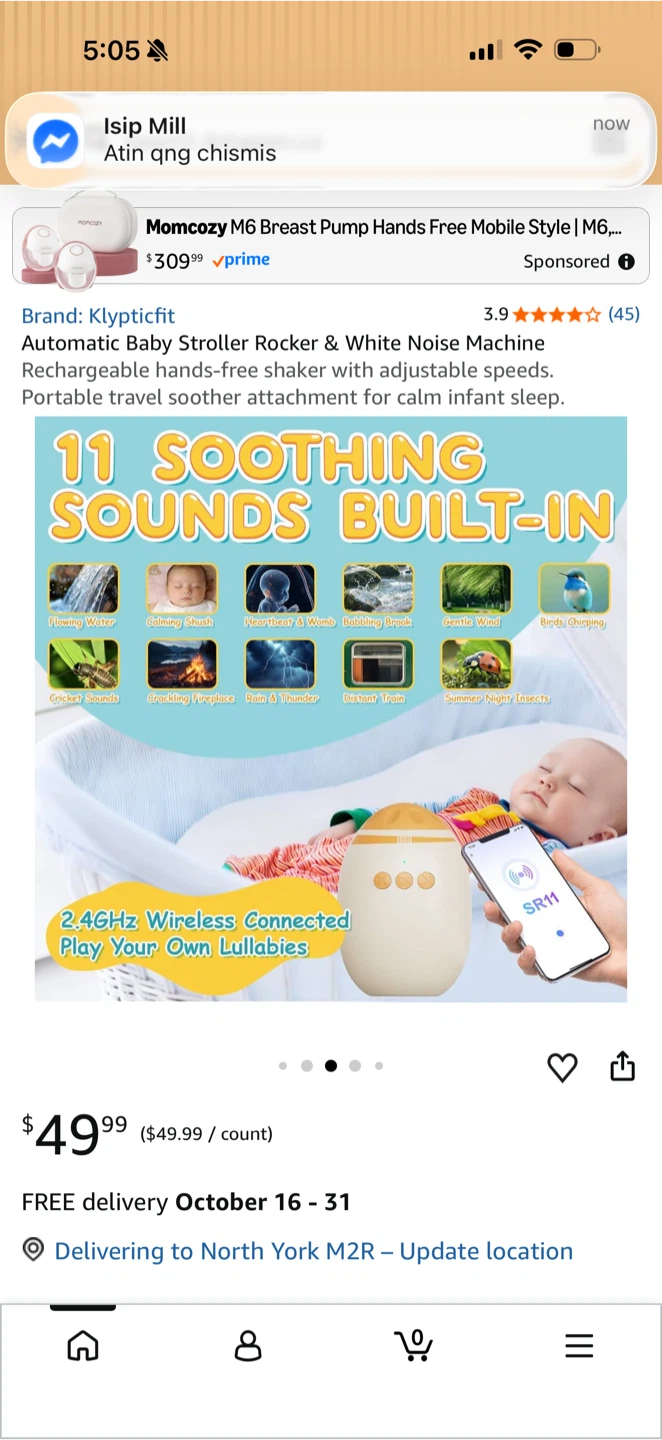 Klypticfit Automatic Stroller Rocker & White Noise Machine - photo 3