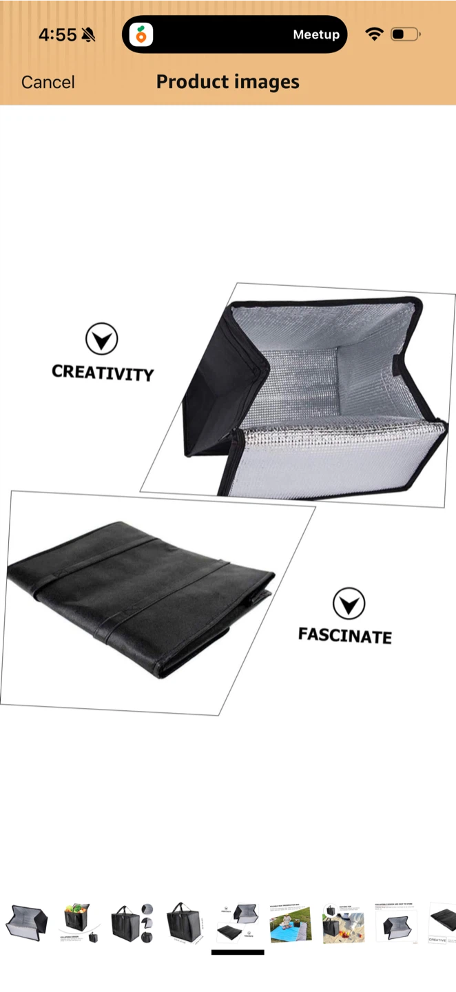 Collapsible Insulated Food Delivery Bag - photo 2