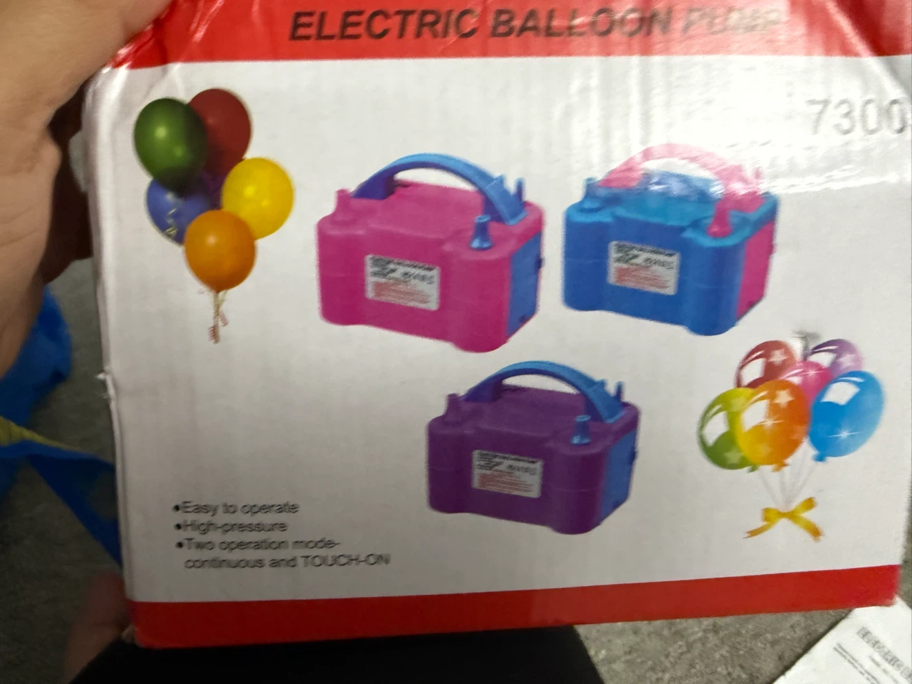 Electric Balloon Pump 7300