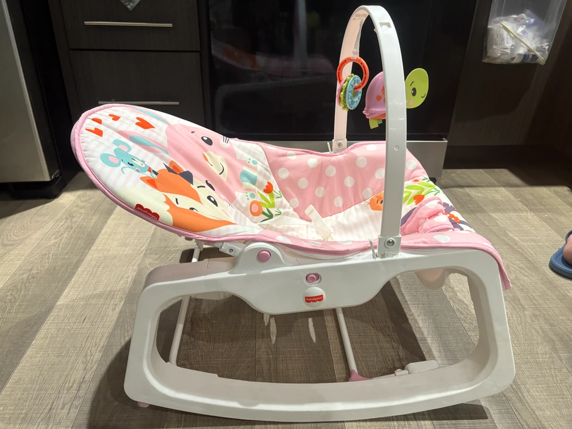 Fisher-Price Infant-to-Toddler Rocker - Pink Critters - photo 2