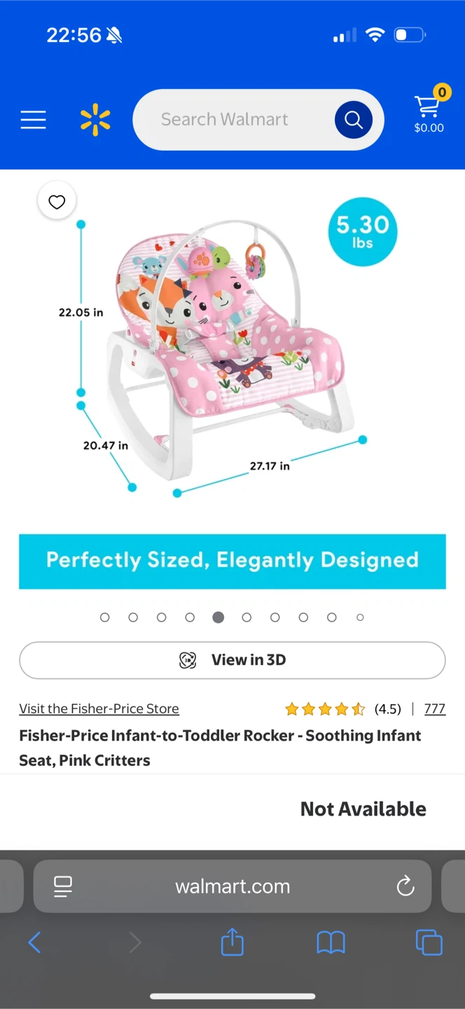 Fisher-Price Infant-to-Toddler Rocker - Pink Critters - photo 5