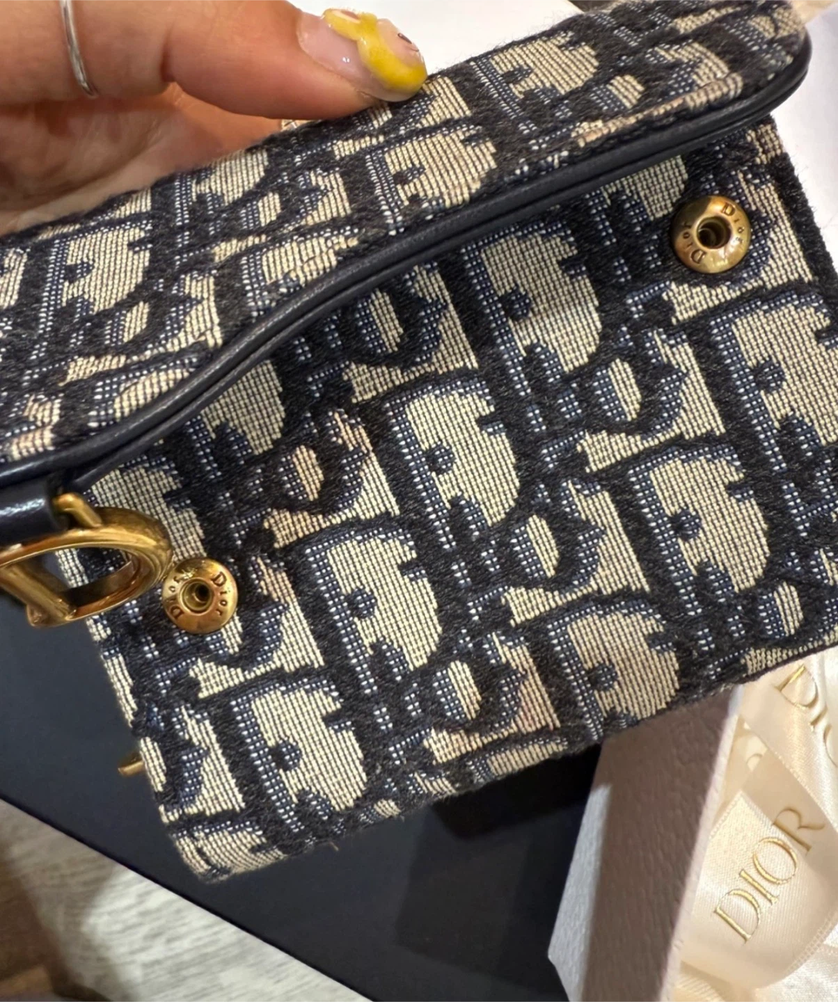Christian Dior Oblique Jacquard Wallet - photo 4