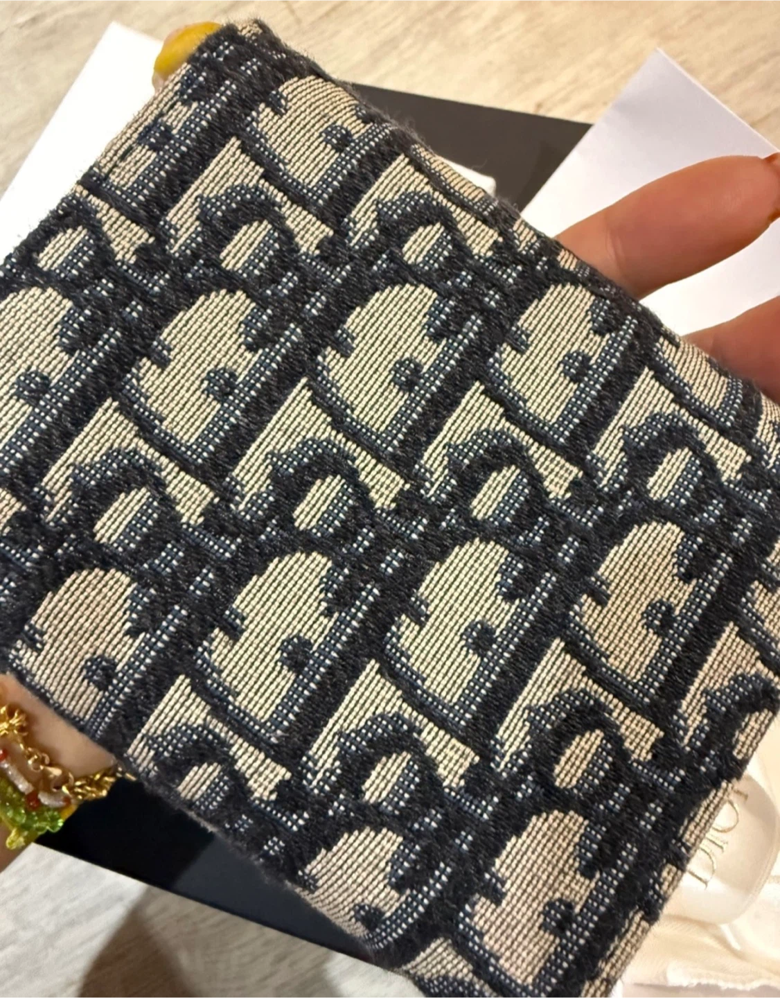 Christian Dior Oblique Jacquard Wallet - photo 5