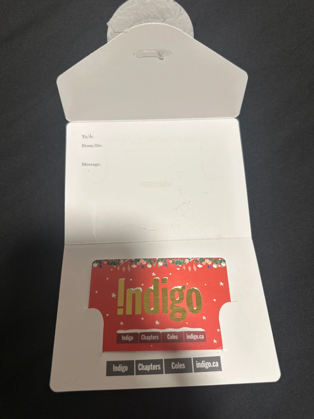 Indigo gift card - photo 4
