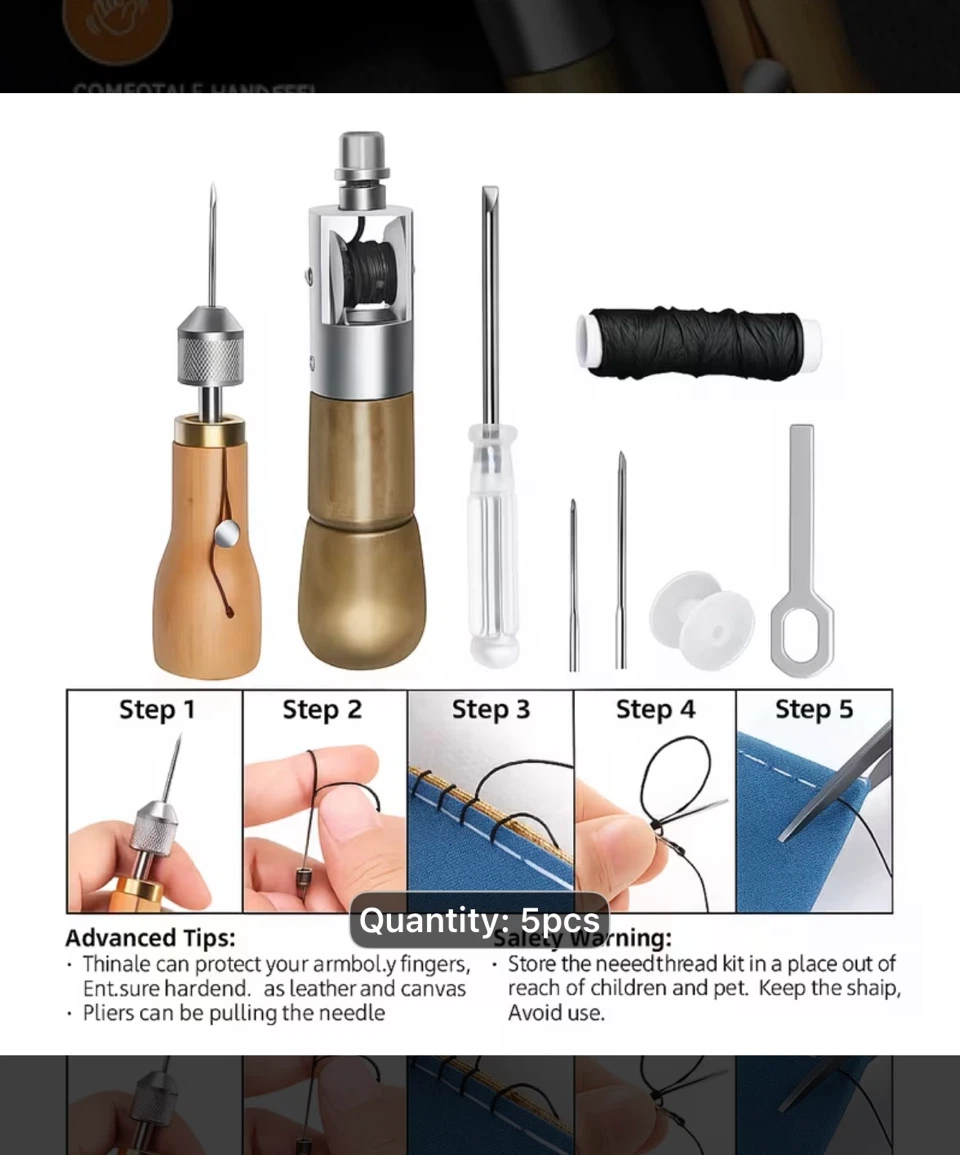 Leather Stitching Awl Kit