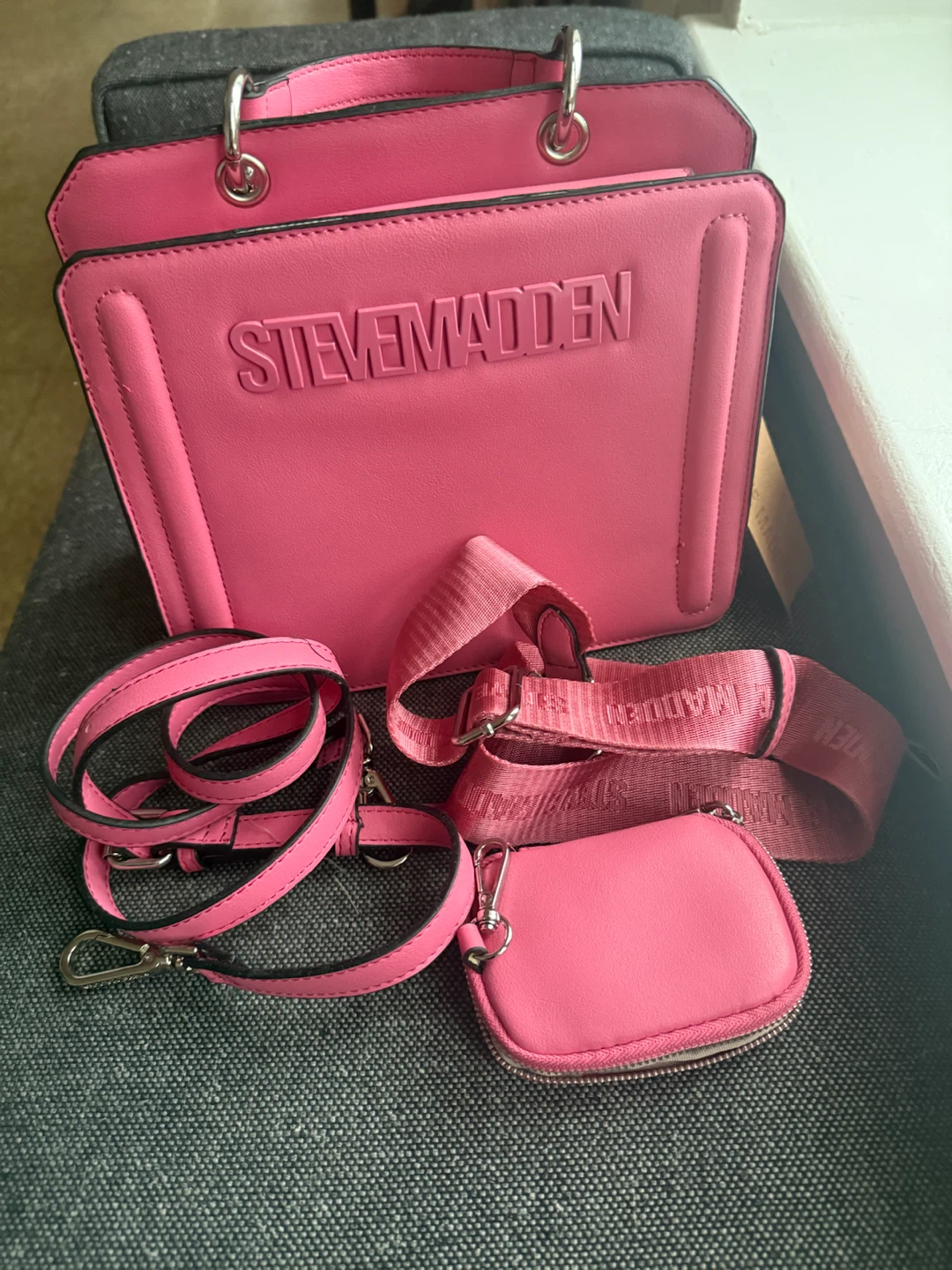 Steve Madden Hot Pink Crossbody Bag