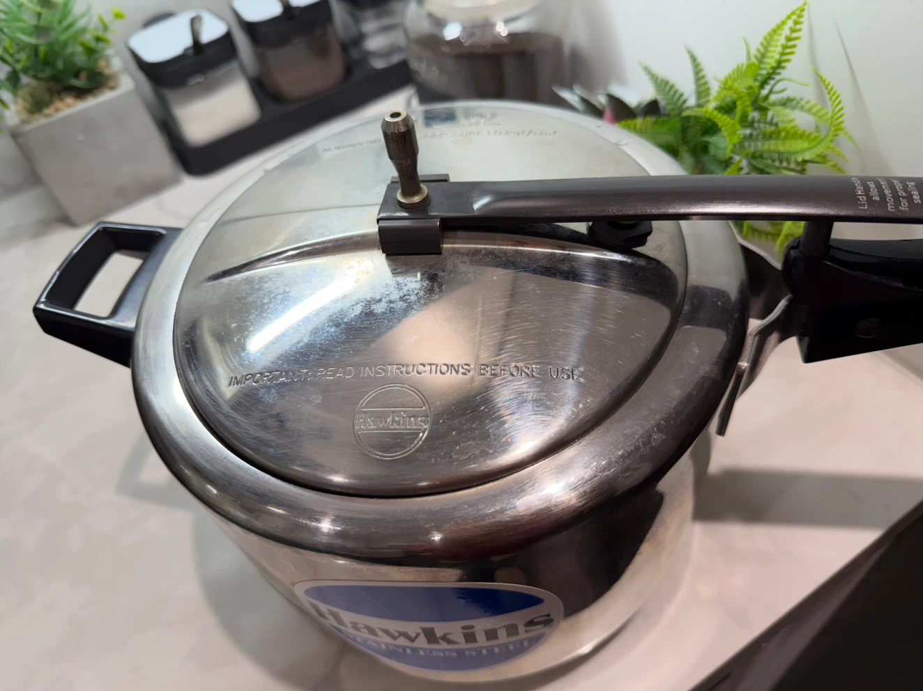 Hawkins Stainless Steel Pressure Cooker - photo 2
